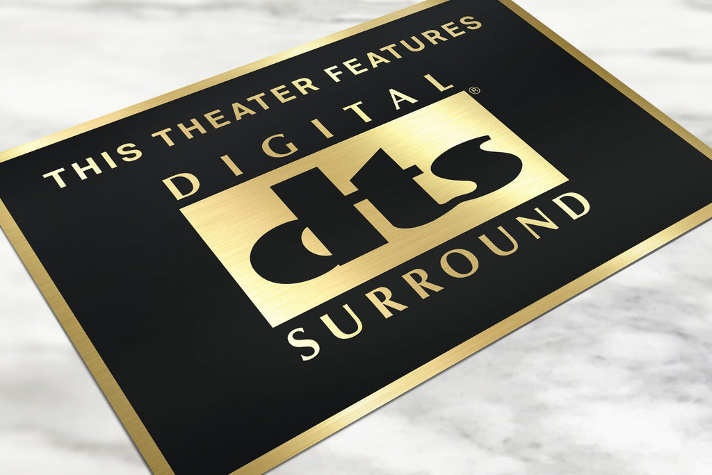 Digital DTS Home Movie Theater Sign